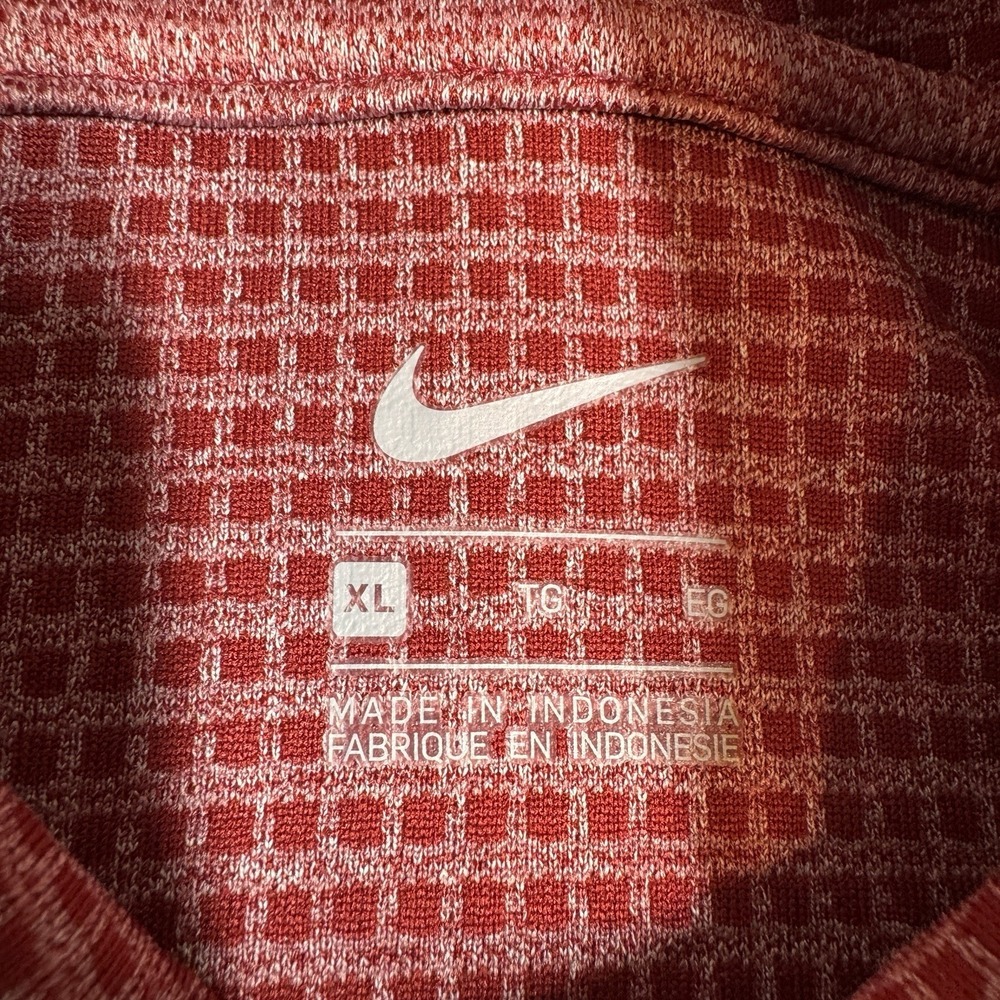Nike Alabama Crimson Tide Turtleneck Shirt Red XL Womens Long Sleeve - Picture 3 of 7